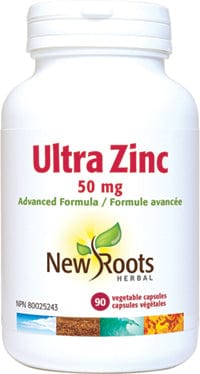 NEW ROOTS HERBAL Suppléments Ultra zinc 50mg  90vcaps