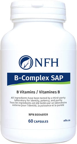 NFH Suppléments B-Complex Sap 60caps