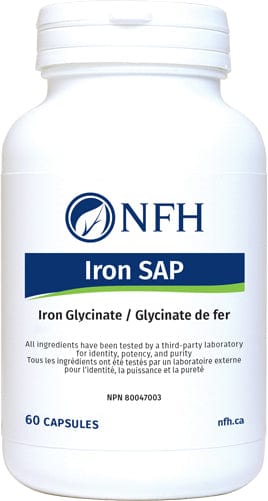 NFH Suppléments Iron Sap 60caps