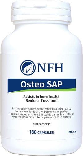 NFH Suppléments Osteo Sap avec bore 180caps