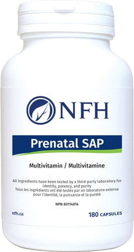 NFH Suppléments Prenatal Sap 180caps