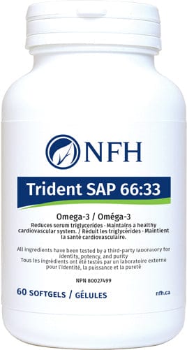 NFH Suppléments Trident Sap 66:33 (sans-saveur) 60gels