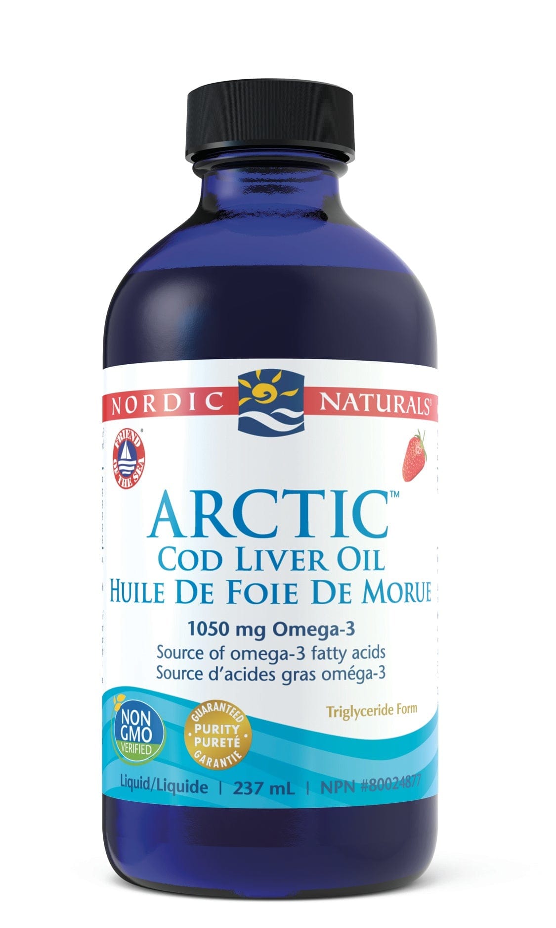 NORDIC NATURALS Suppléments Arctic cod liver oil (fraise) 237ml
