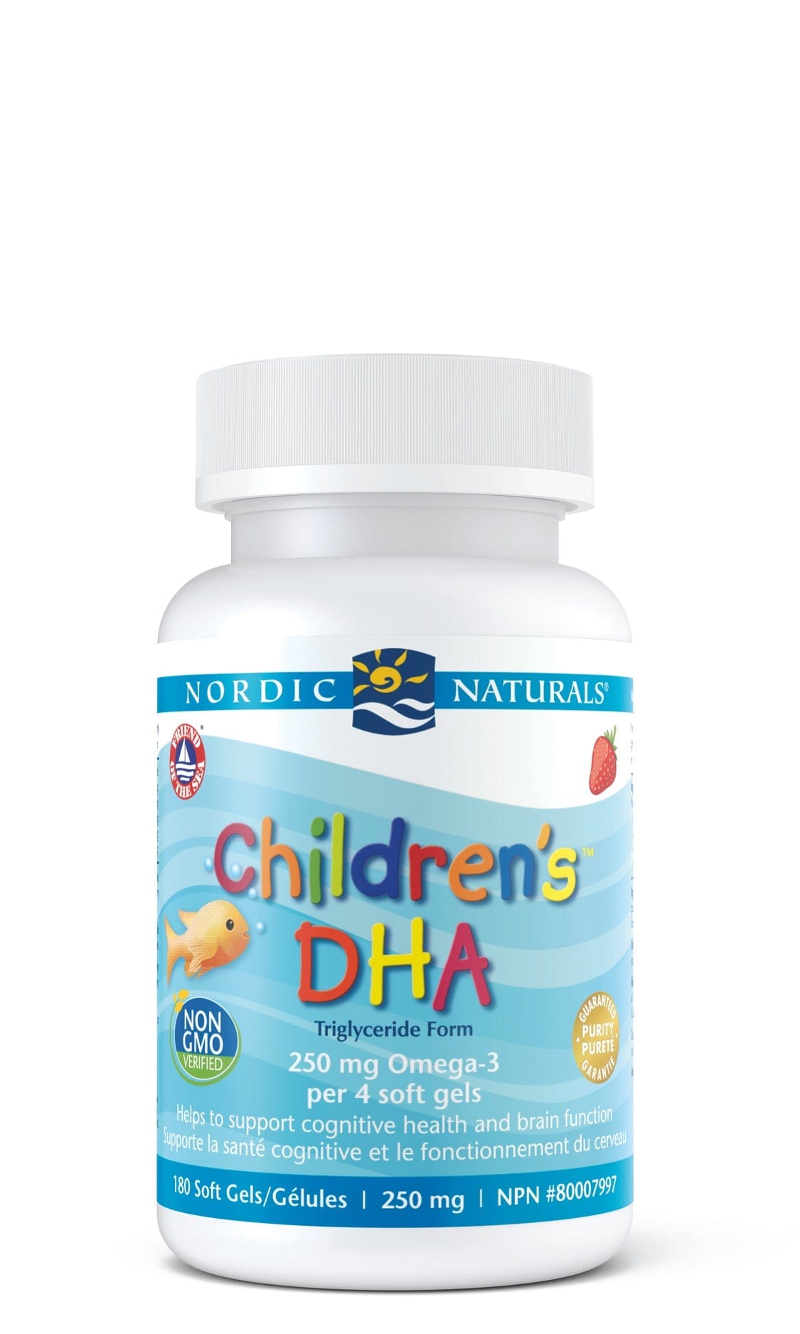 NORDIC NATURALS Suppléments Children's DHA (3 à 10 ans fraise) 180caps
