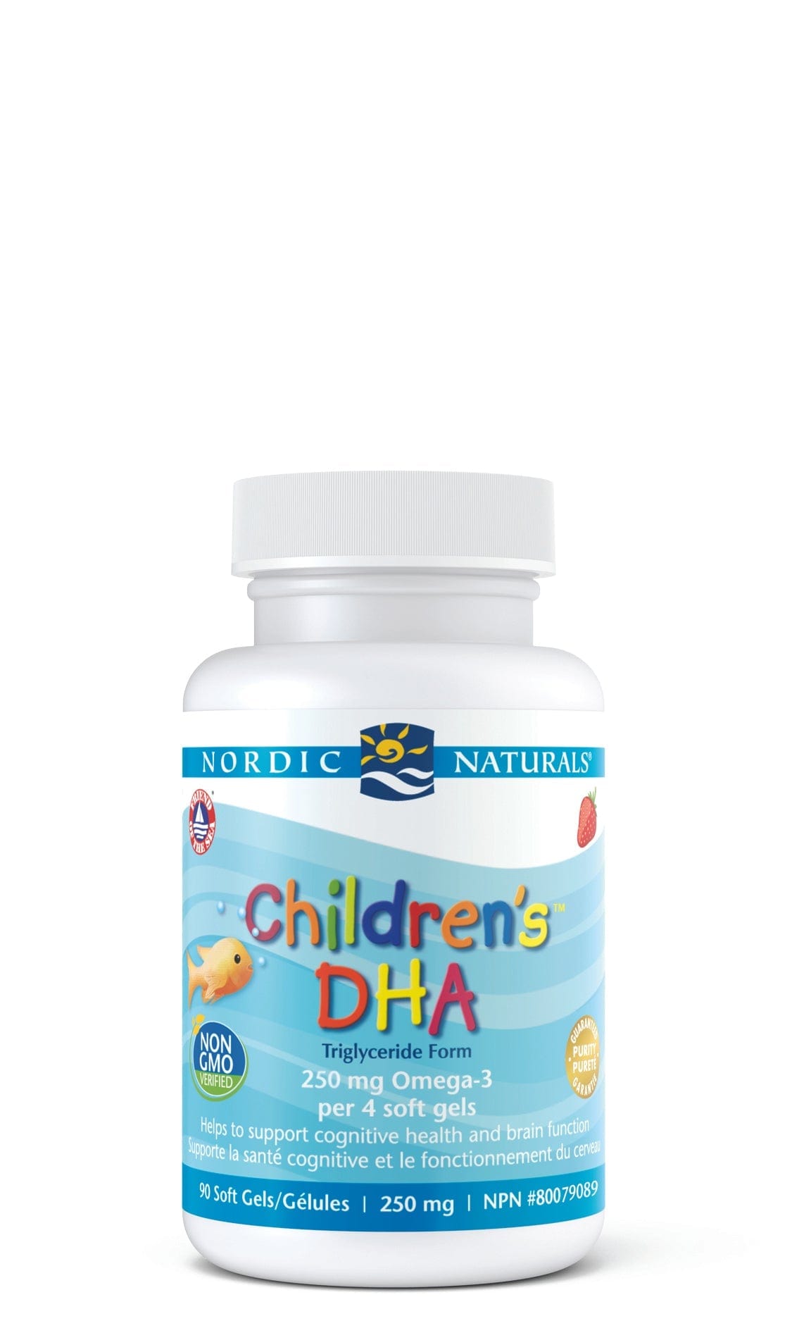 NORDIC NATURALS Suppléments Children's DHA (3 à 10 ans fraise) 90caps