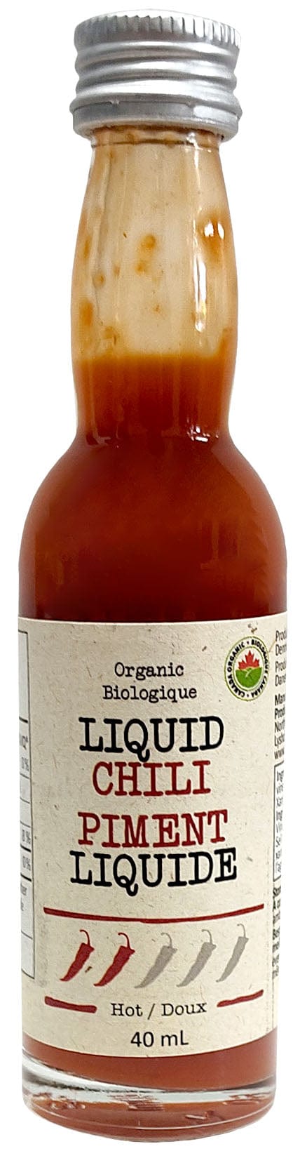 NORTHERN GREEN Épicerie Piment liquide bio 40ml
DATE DE PÉREMPTION : 15 MARS 2026