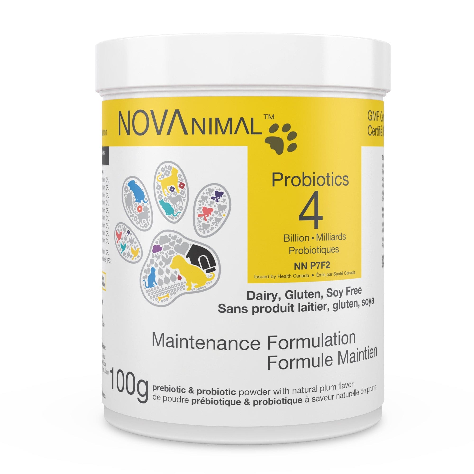 NOVA PROBIOTICS Suppléments Maintien (9 souches, 4 milliards) 100g