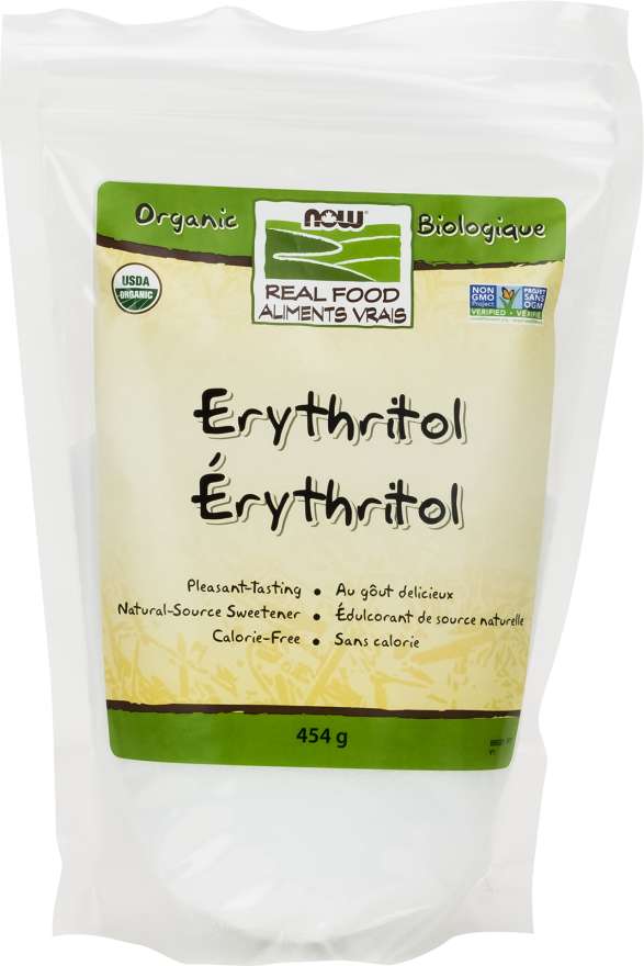 NOW Épicerie Erythritol biologique 454g