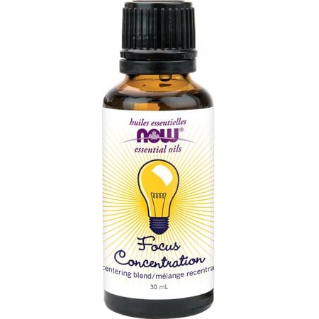 NOW Santé & beauté Mélange d'huiles essentielles focus 30ml
