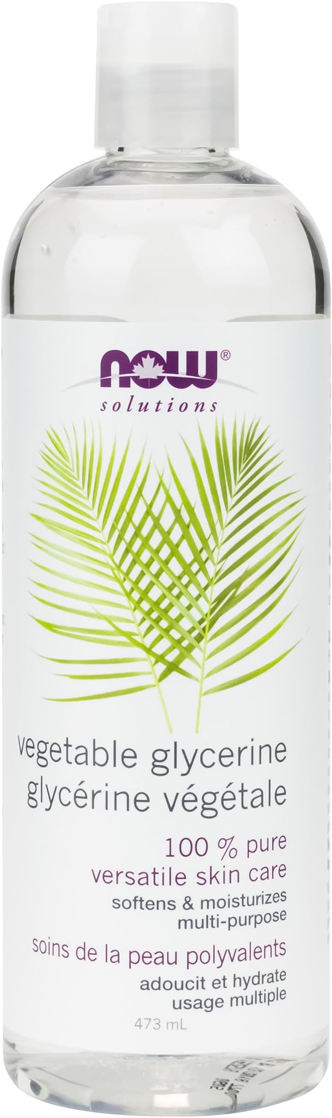 NOW Soins & Beauté Glycérine végétale pure 473ml