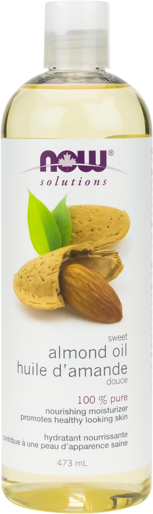 NOW Soins & Beauté Huile d'amande douce 473ml