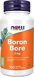 NOW Suppléments Bore 3mg 100vcaps