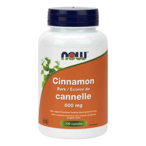 NOW Suppléments Écorce de canelle 600mg 120vcaps