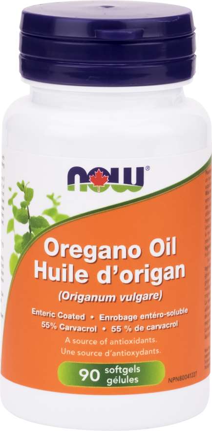 NOW Suppléments Huile d'origan ES puissant 90gel