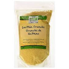 NOW Suppléments Lécithine en granules (sans OGM) 454g