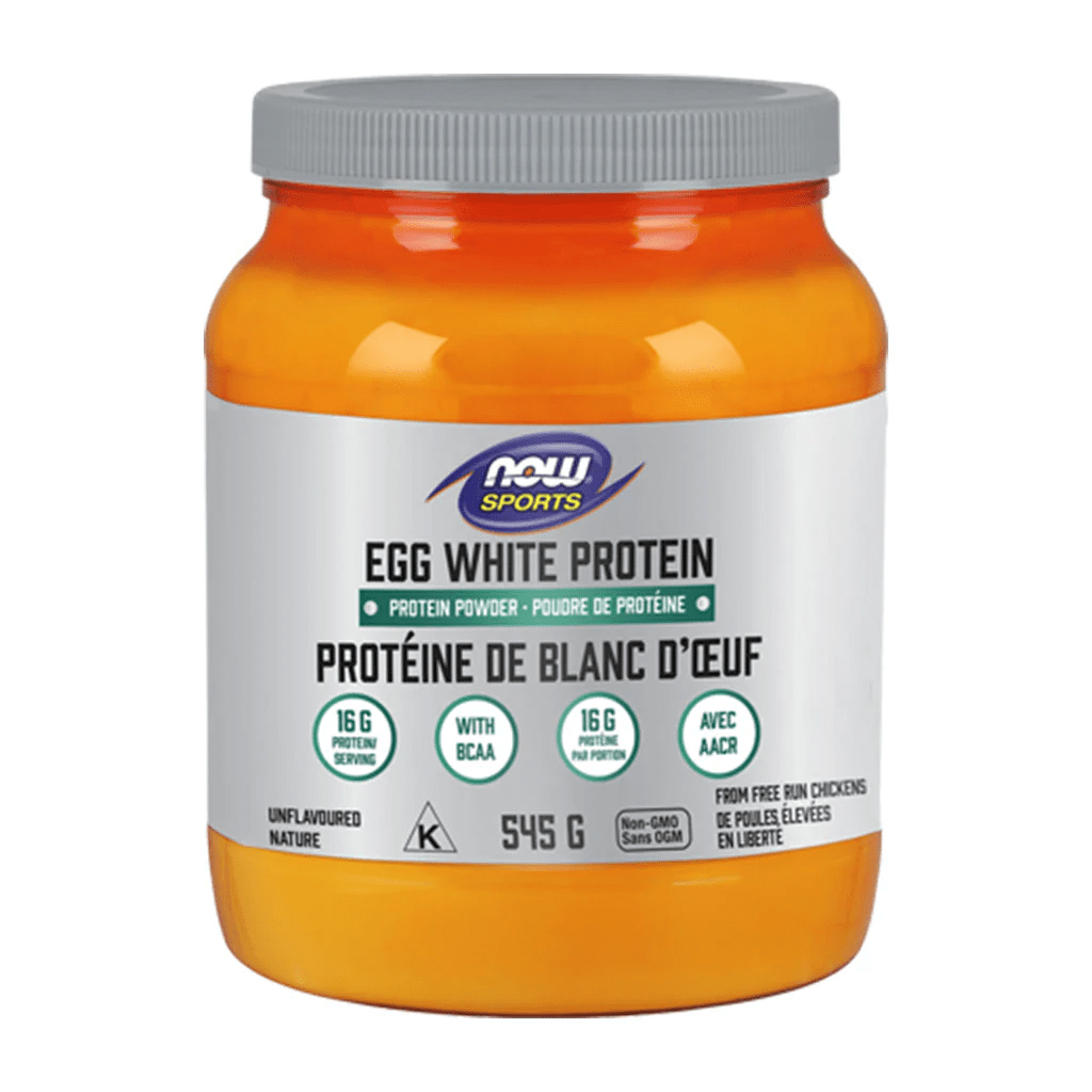 NOW Suppléments Protéines de blanc d'œuf 545g
