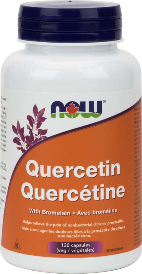 NOW Suppléments Quercétine / bromeline 120vcaps