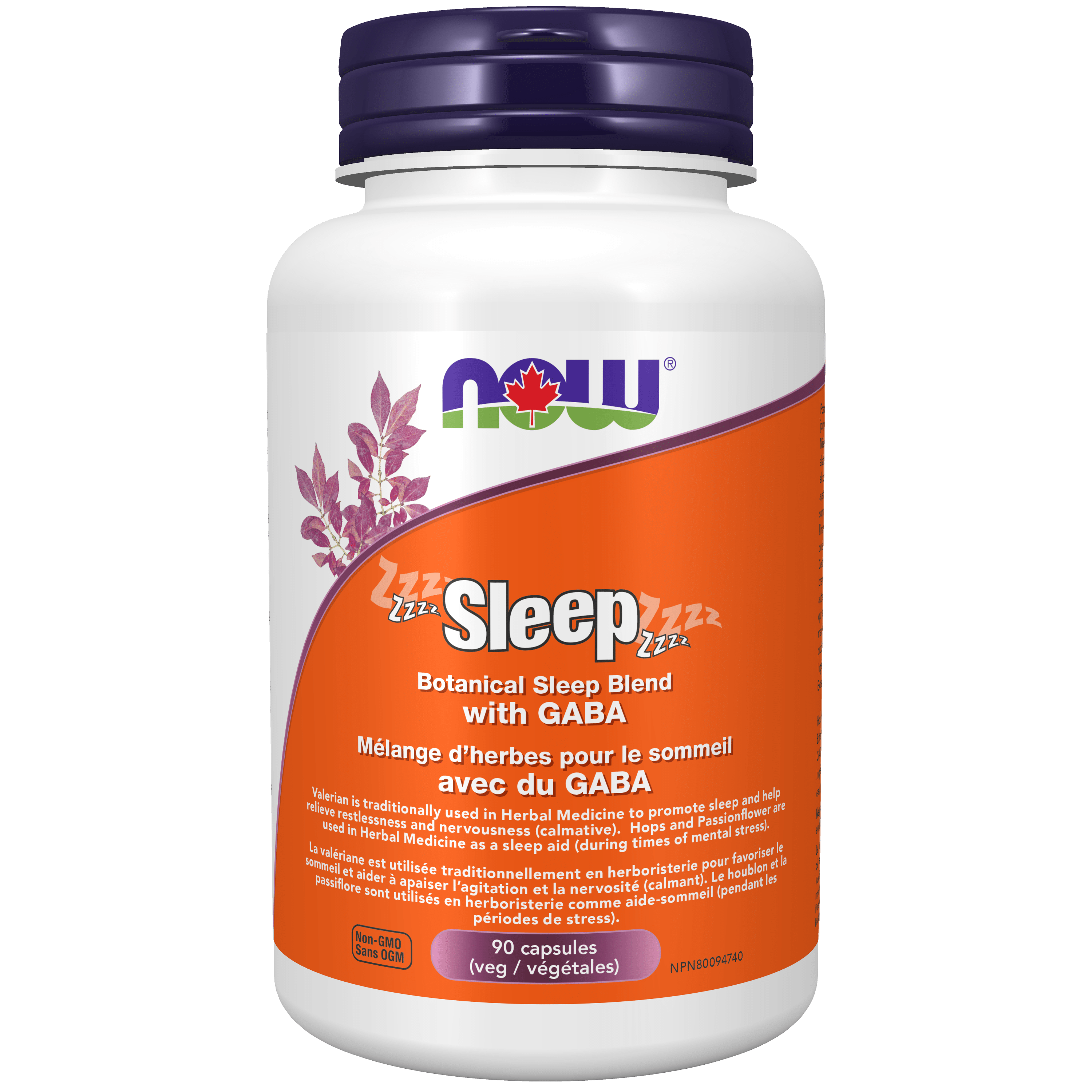 NOW Suppléments Sleep  90vcaps