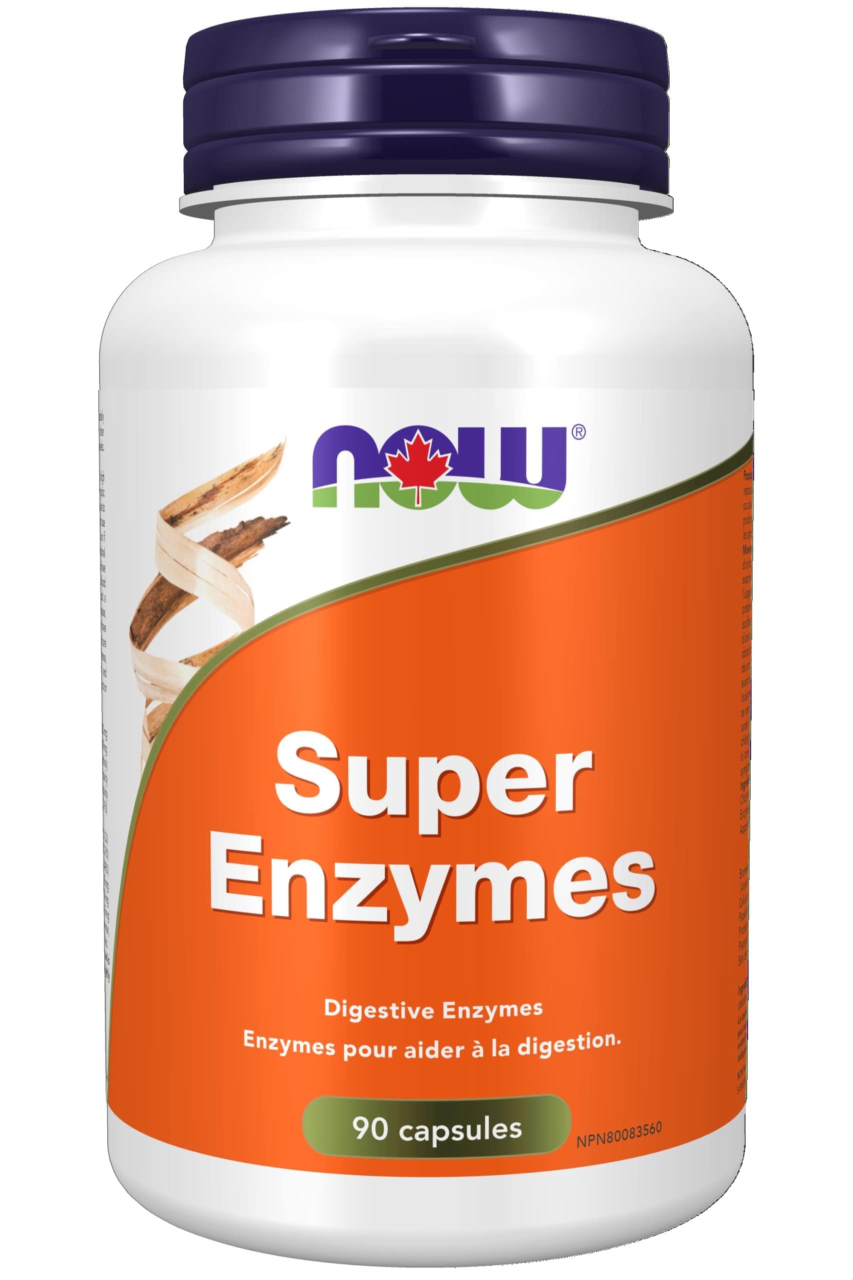 NOW Suppléments Super enzymes  90caps