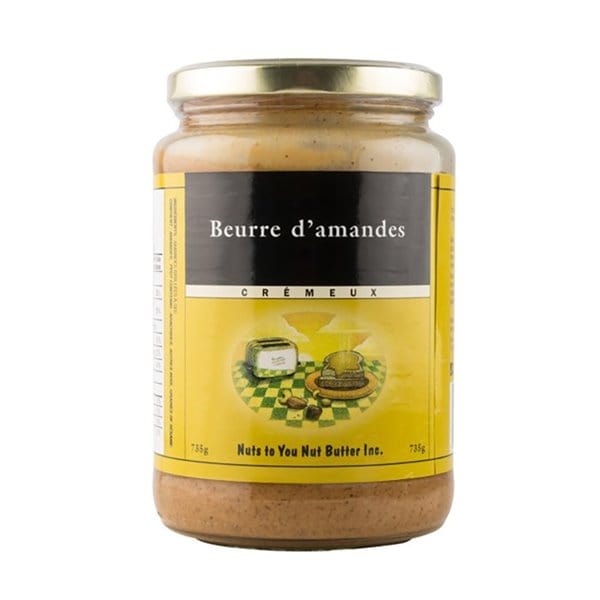 NUT'S TO YOU BUTTER Épicerie Beurre d'amandes crémeux 735g