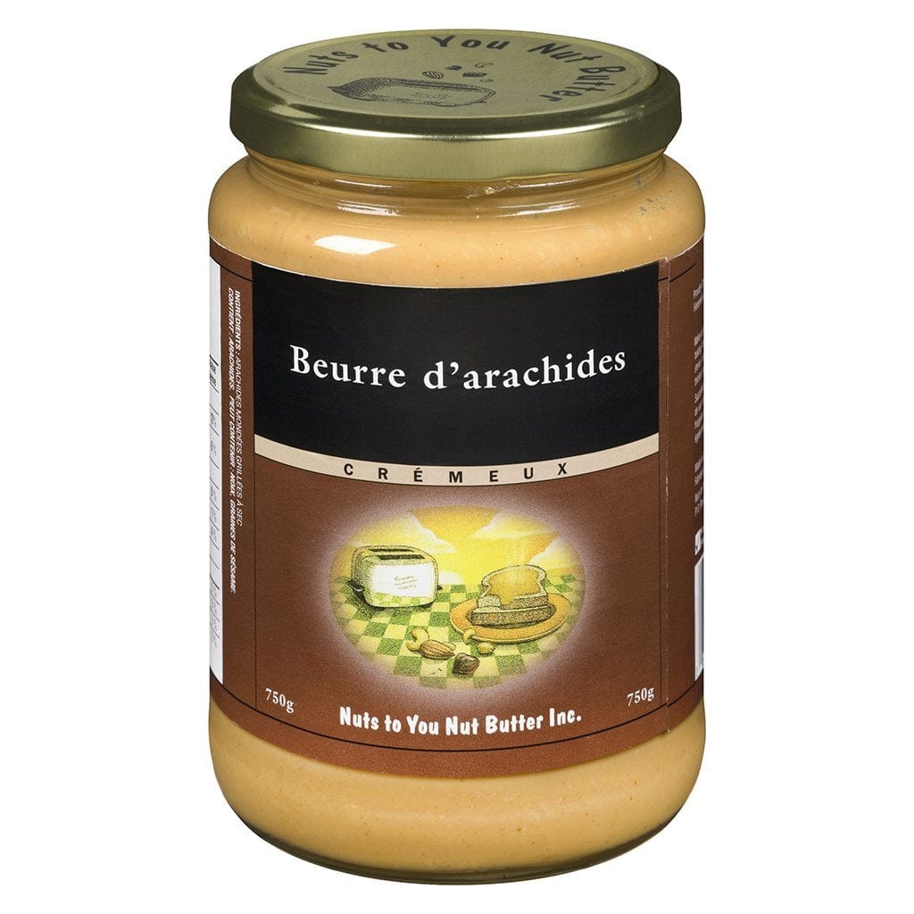 NUT'S TO YOU BUTTER Épicerie Beurre d'arachides 750g