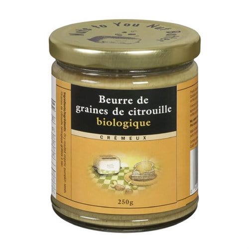 NUT'S TO YOU BUTTER Épicerie Beurre de graines de citrouille biologique 250g