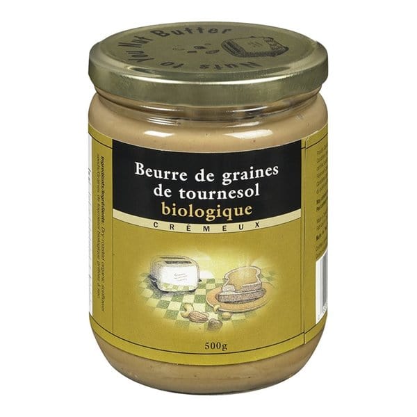 NUT'S TO YOU BUTTER Épicerie Beurre de graines de tournesol biologique 500g