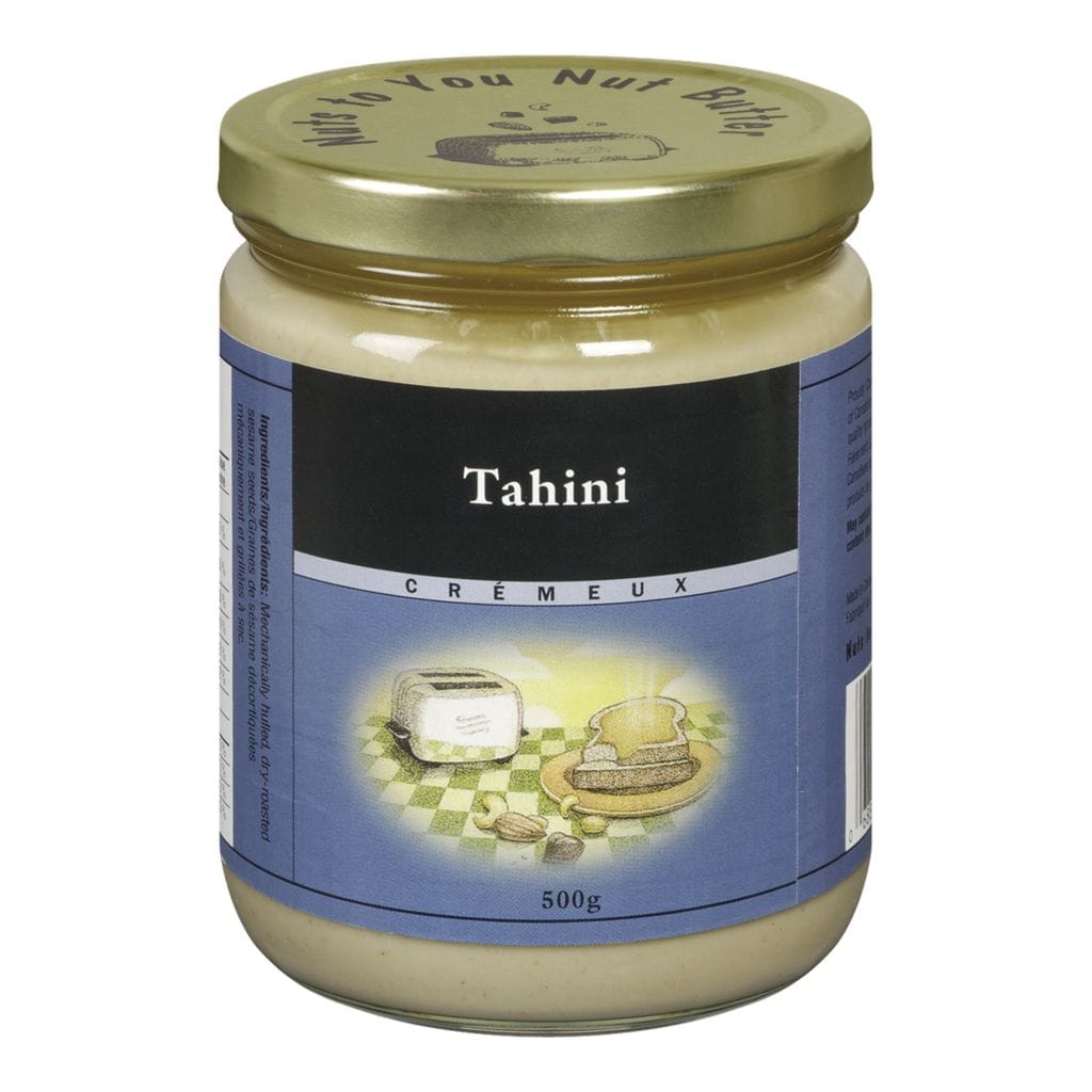 NUT'S TO YOU BUTTER Épicerie Tahini 500g
DATE DE PÉREMPTION : 30 SEPTEMBRE 2026