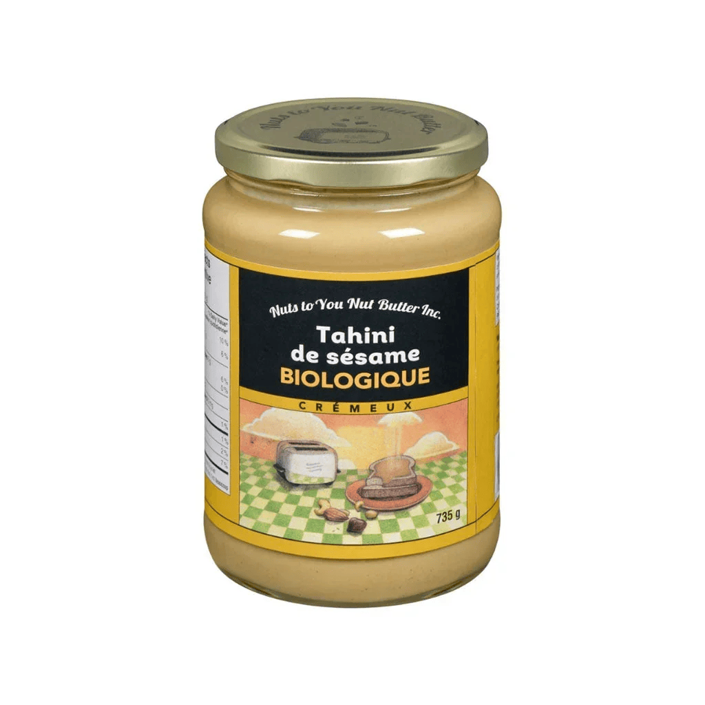 NUT'S TO YOU BUTTER Épicerie Tahini de sésame crémeux biologique 735g