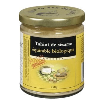 NUT'S TO YOU BUTTER Épicerie Tahini de sésame équitable biologique 250g
