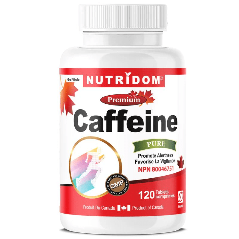 NUTRIDOM Suppléments Caffeine  120comp