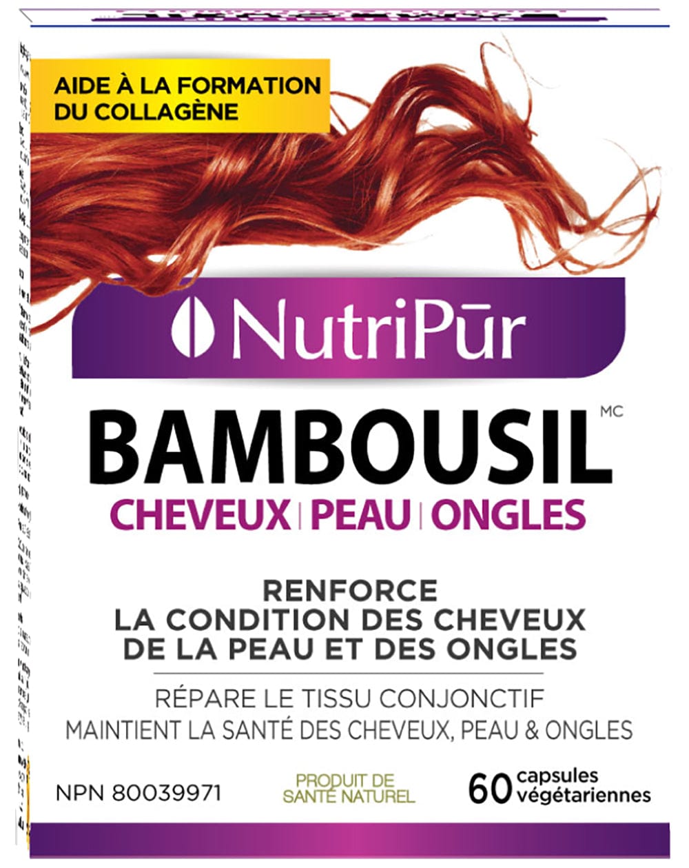 NUTRIPUR Suppléments Bambousil 60caps