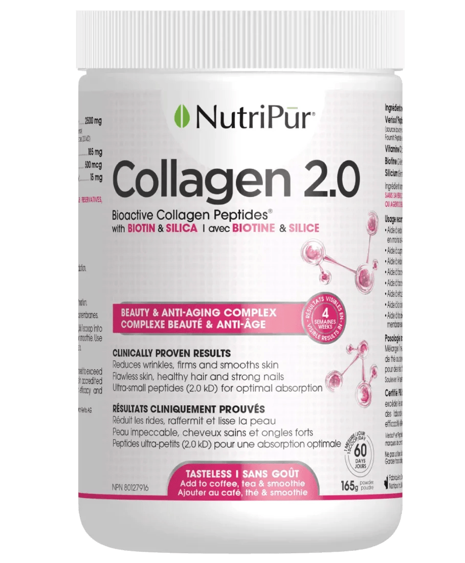 NUTRIPUR Suppléments Collagène 2.0 165g