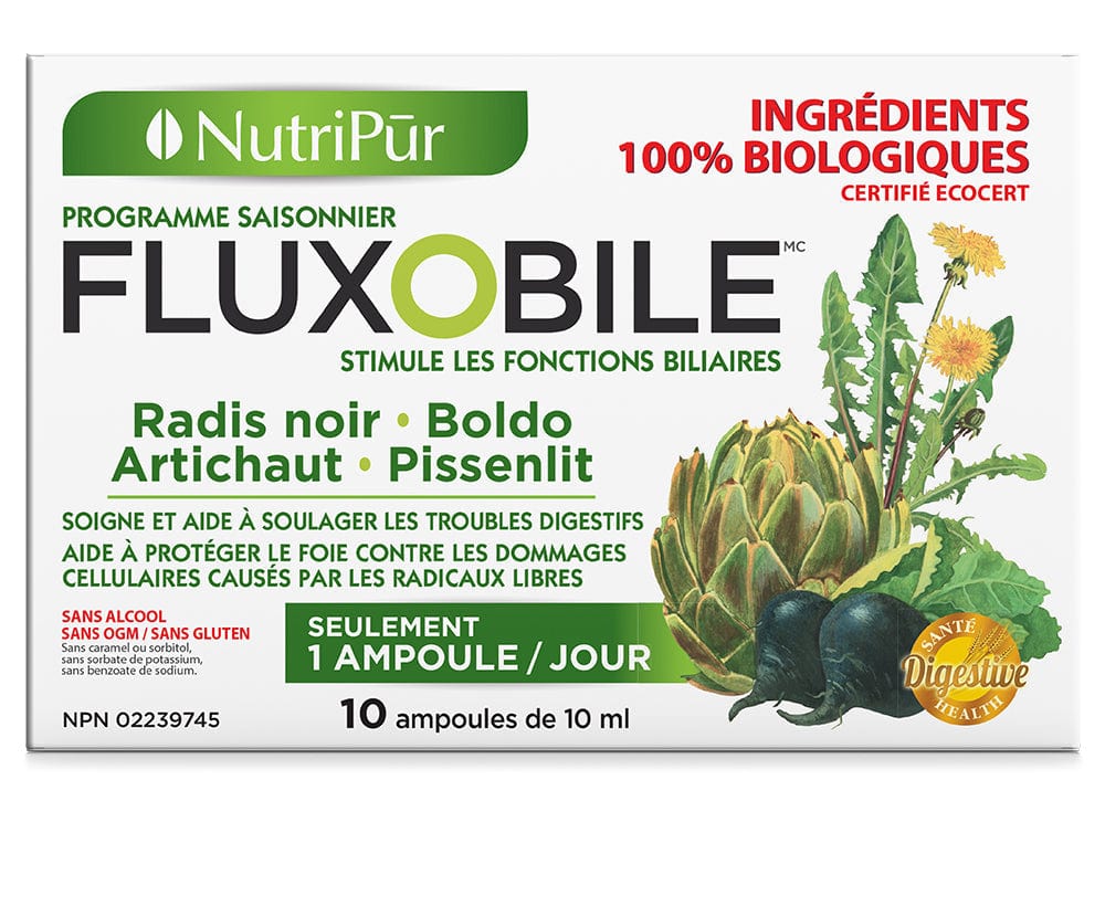 NUTRIPUR Suppléments Flux o bile 10amp