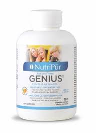 NUTRIPUR Suppléments Genius (enfants / ados) 180gel