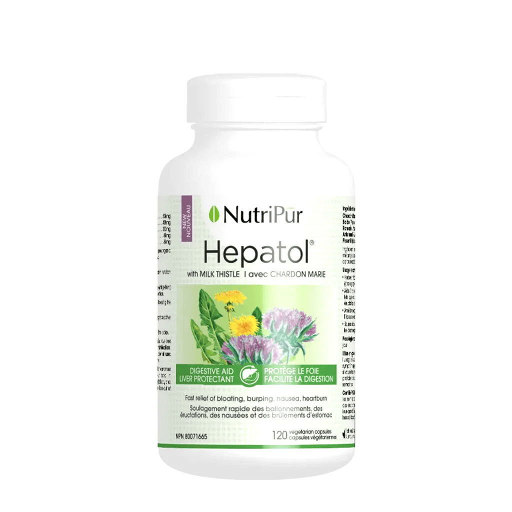 NUTRIPUR Suppléments Hépatol 120vcaps