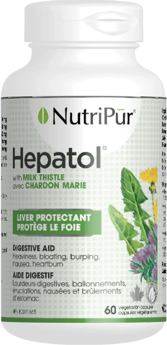 NUTRIPUR Suppléments Hépatol 60caps