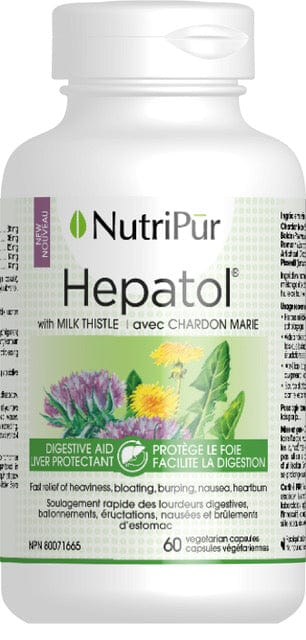 NUTRIPUR Suppléments Hépatol 60caps