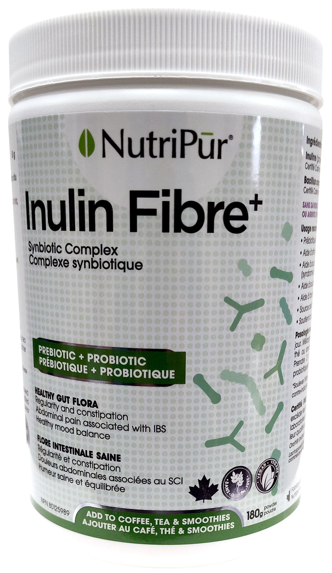 NUTRIPUR Suppléments Inulin fibre + 180g