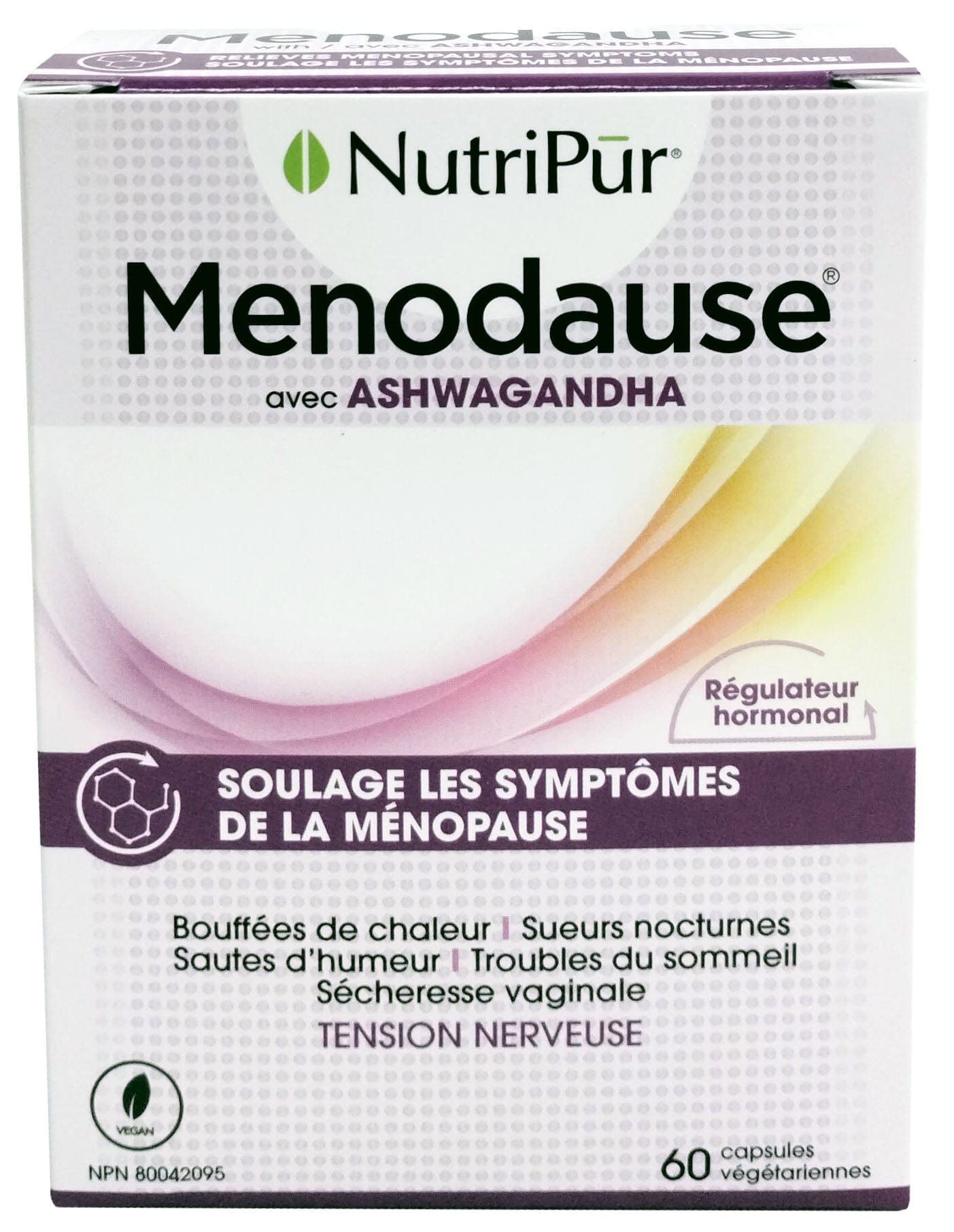 NUTRIPUR Suppléments Menodause extra fort 60caps