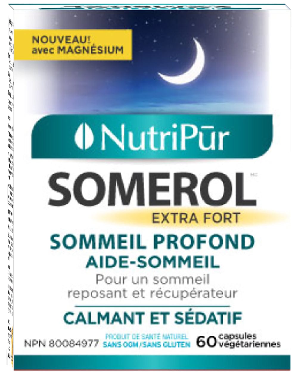 NUTRIPUR Suppléments Somerol 60caps