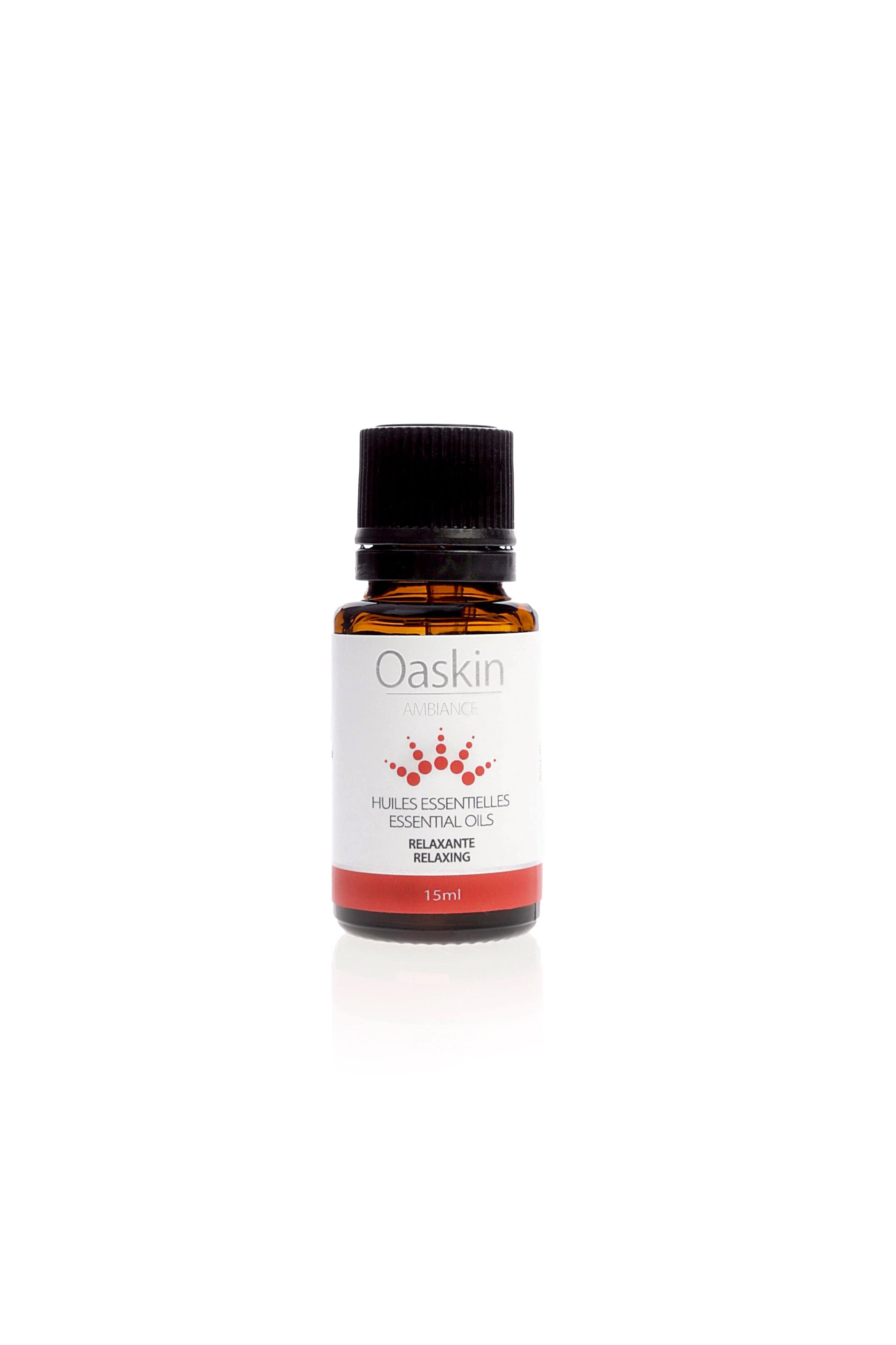 OASKIN AMBIANCE Soins & Beauté Complexe d'huiles essentielles bio apaisante / relaxante 15ml