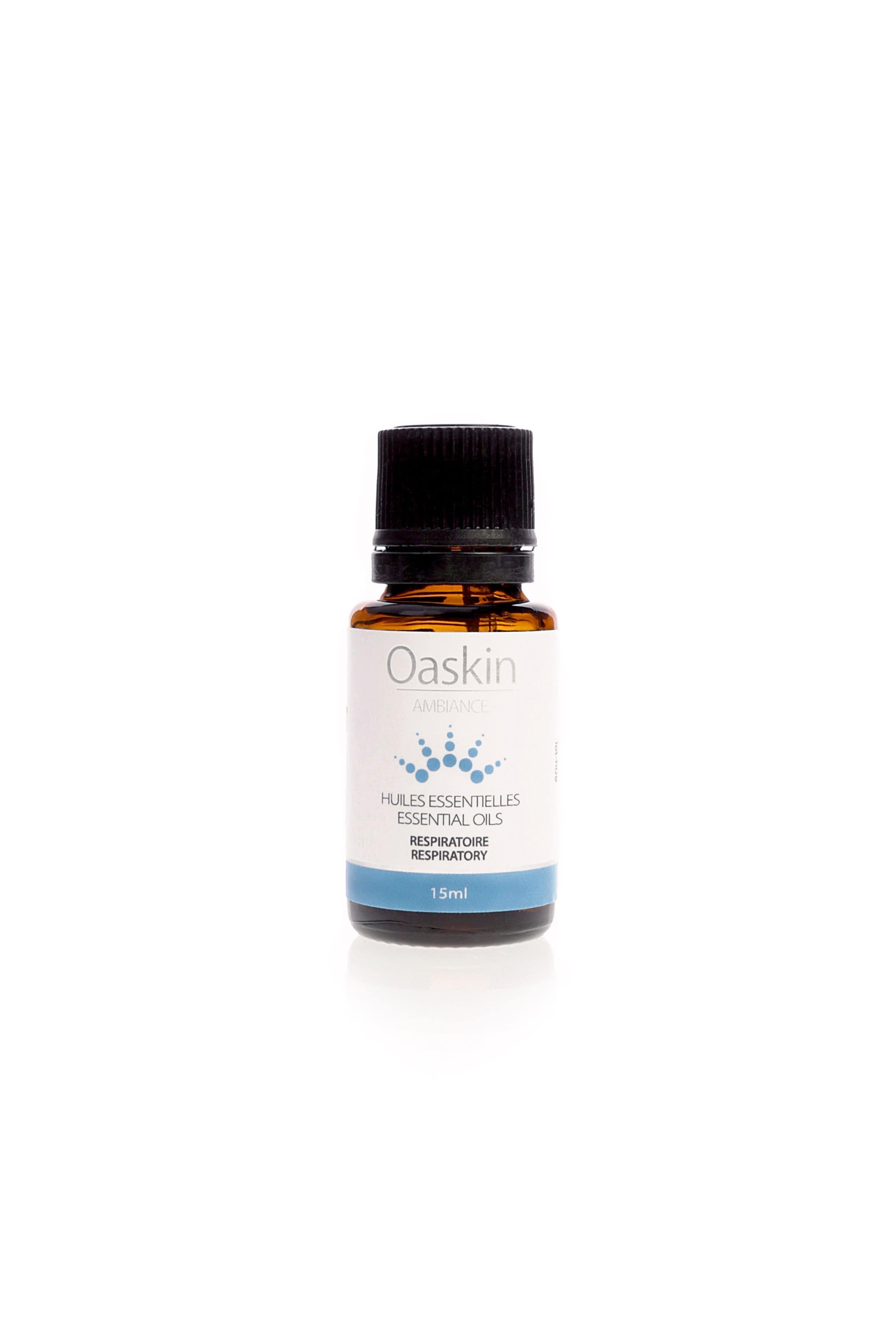 OASKIN AMBIANCE Soins & Beauté Complexe d'huiles essentielles bio décongestionnante / respiratoire 15ml