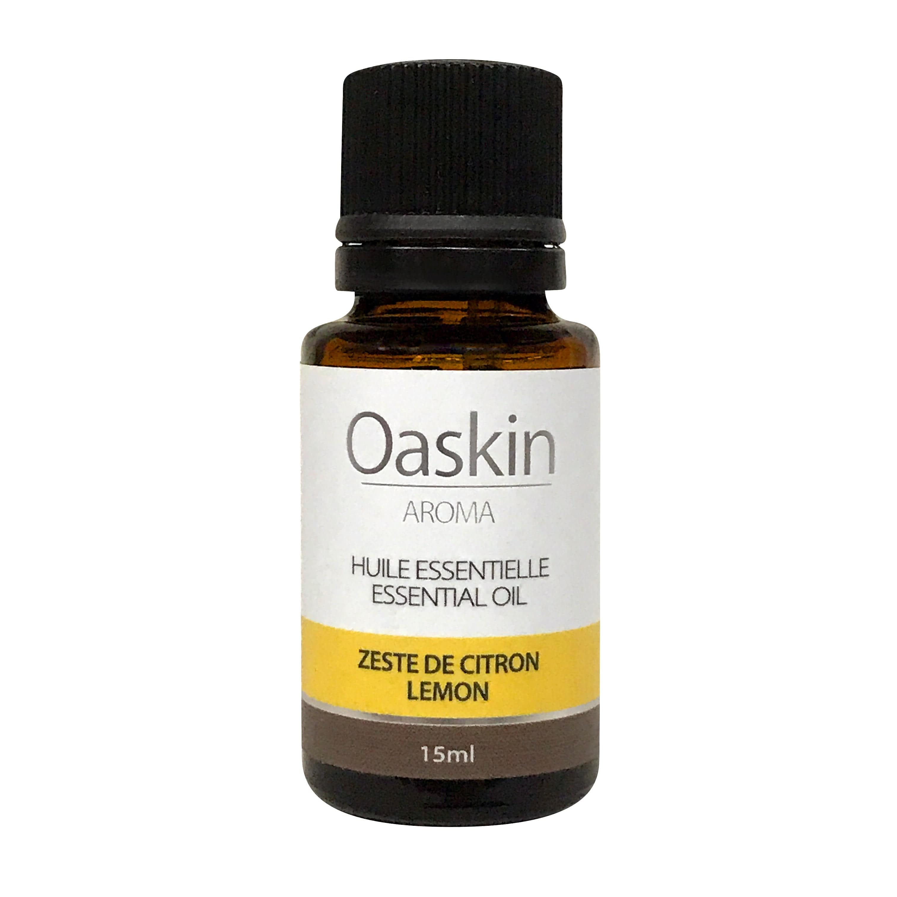 OASKIN AROMA Suppléments Huile essentielle citron bio 15ml