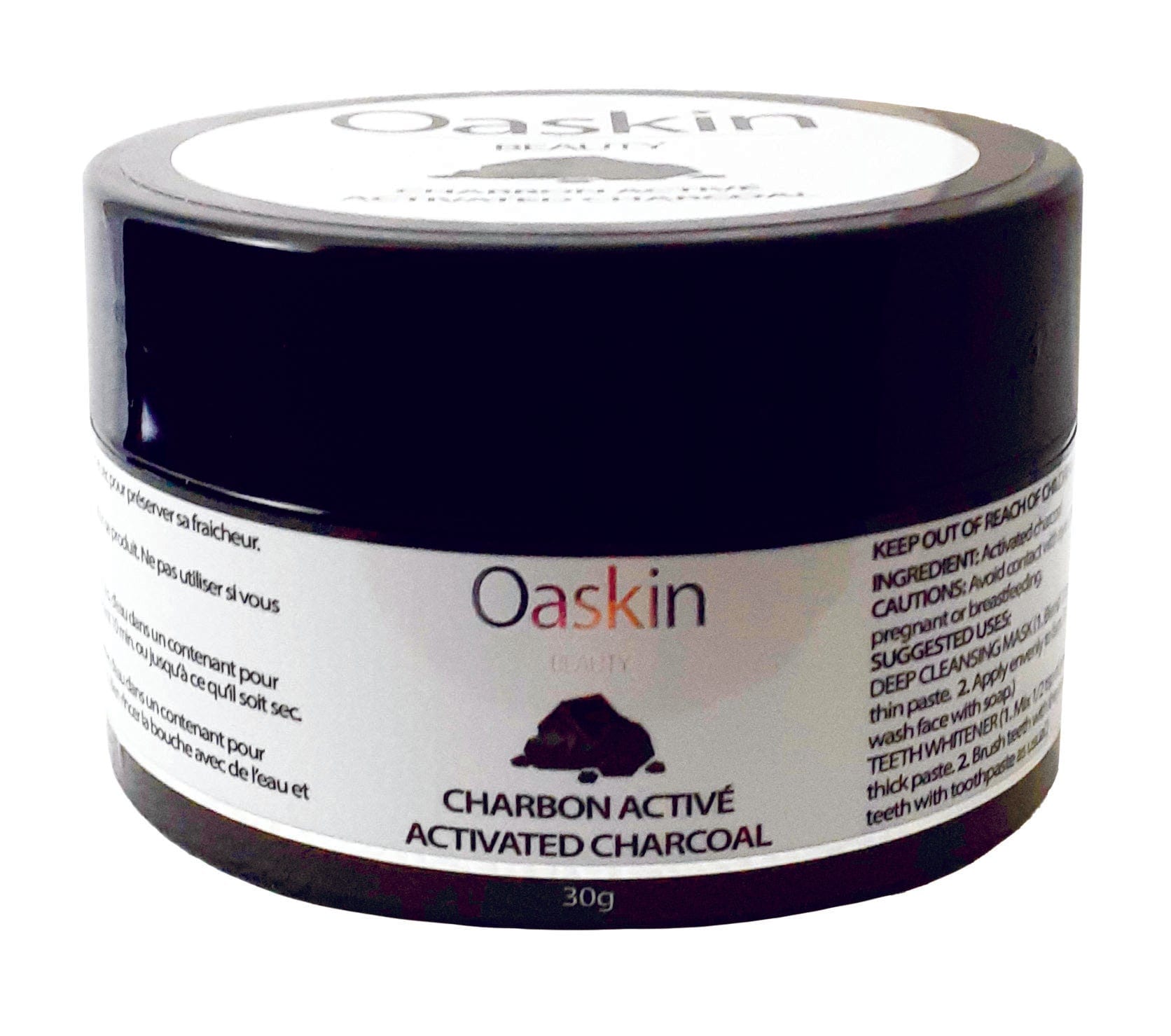 OASKIN BEAUTY Soins & Beauté Charbon activé  30g