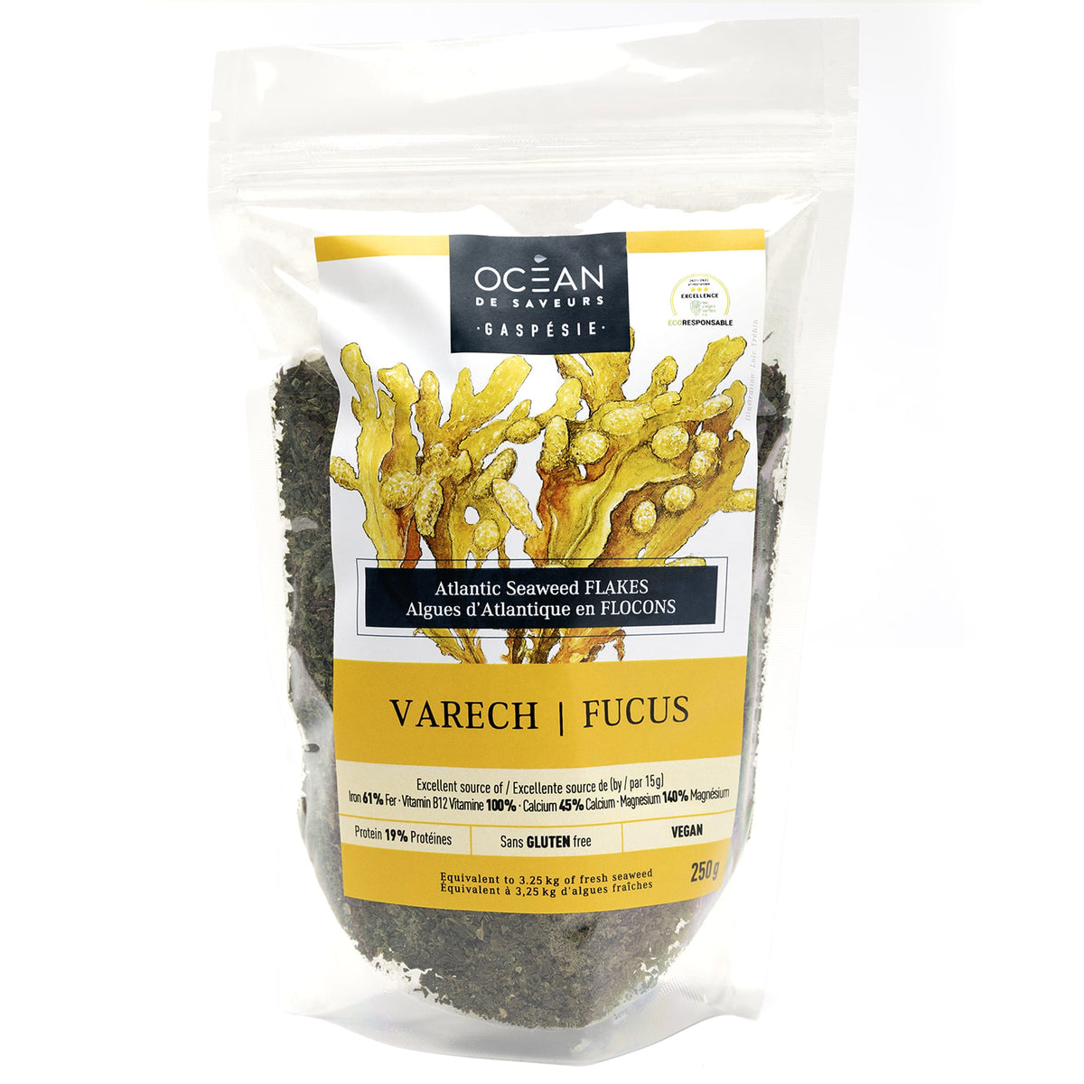 OCEAN DE SAVEURS Épicerie Flocons varech fucus 40g