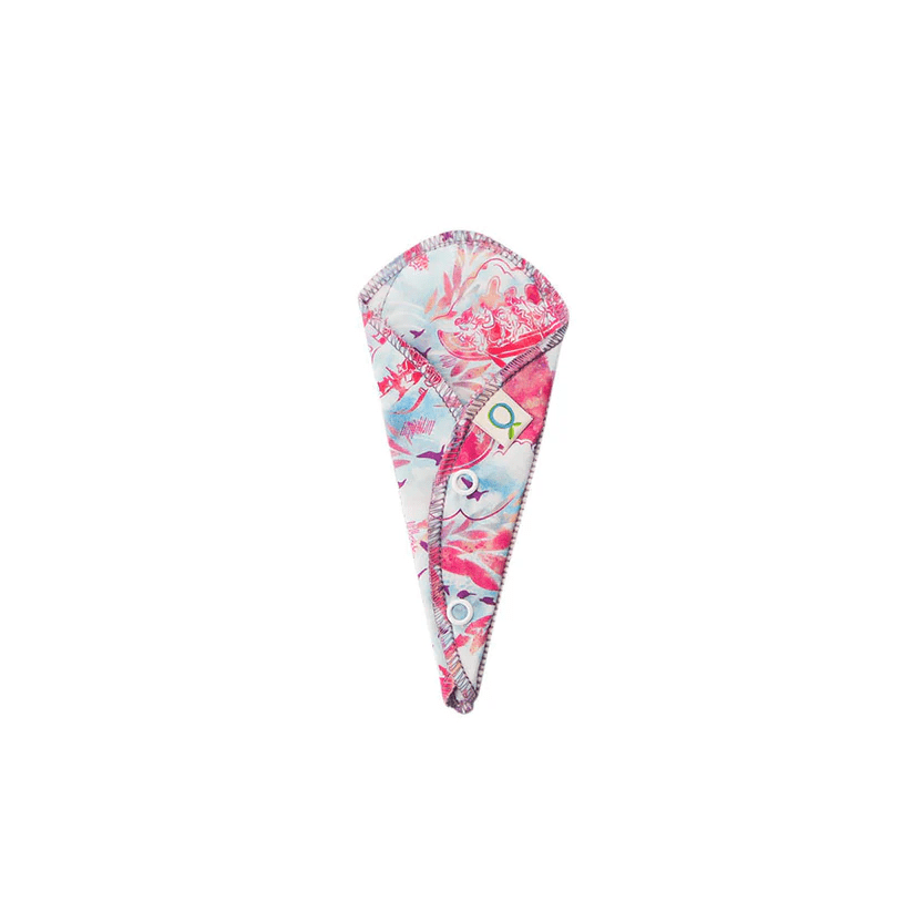 ÖKO CRÉATIONS Soins & Beauté Protège-dessous très léger pour tanga réutilisable (motif chasse galerie) 1un