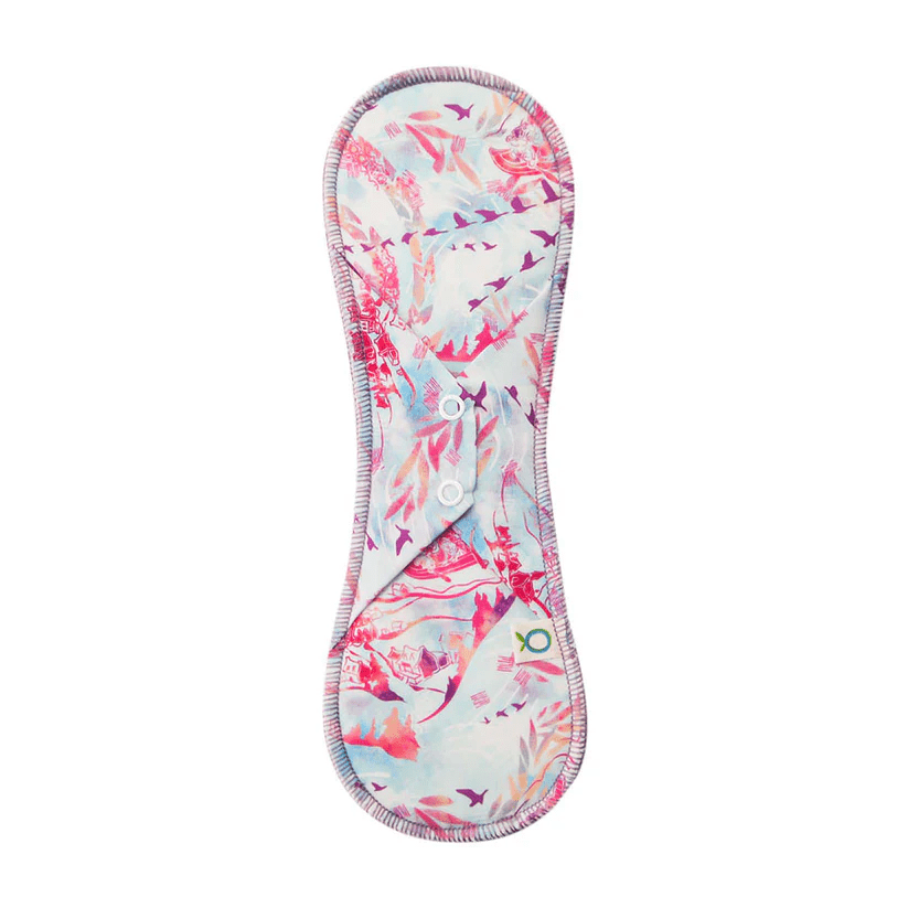 ÖKO CRÉATIONS Soins & Beauté Serviette de nuit réutilisable (motif chasse galerie) 1un