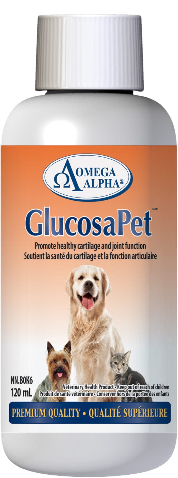 OMÉGA ALPHA ANIMAUX Suppléments Glucosapet (formule articulations) 120ml