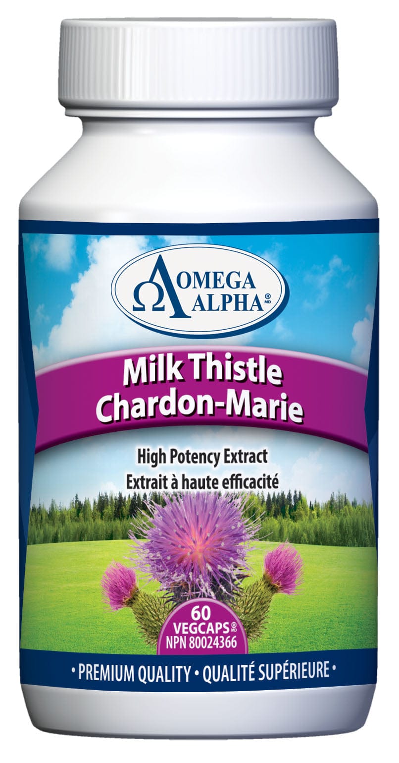 OMÉGA ALPHA PHARMATICAL Suppléments Chardon-marie (extrait normalisé) 60vcaps